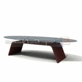 מסגרת עץ ספה שולחן ריהוט דגם תלת מימד