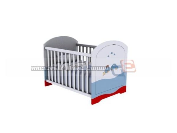 Wood Baby Cot Bed Furniture