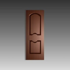 Inserti per porte in legno per la casa Modello 3d