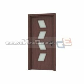 Wood Design Doors Interior 3d model