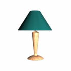 Lampe de table de chambre à coucher en bois moderne