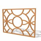 Дизайн деревянных оконных решеток для дома