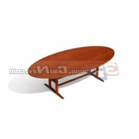 Træmøbler Sofa Sidebord 3d model