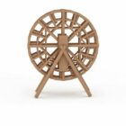 Wooden Water Wheel Tool