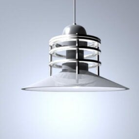 Modern Work Pendant Lamp 3d model