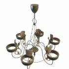 Wrought Iron Antique Chandeliers