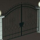 Wrought Iron Home Gate Fence