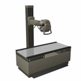 X-ray Radiography Hospital Machine 3d model
