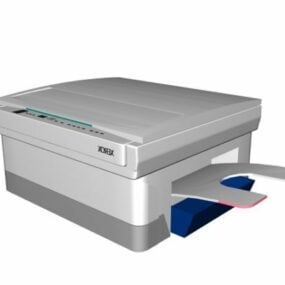 Office Xerox Copier 3d model