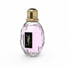 Modello 3d della bottiglia di profumo Beauty Saint Laurent