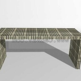 Zanotta Furniture Hotel Bedbeach 3d model