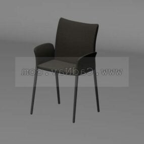 Zanotta 家具扶手椅酒店椅子 3d model