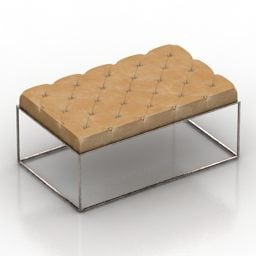 Diseño de asientos de sala de estar modelo 3d