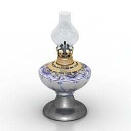 Kleine Öllampe 3D-Modell