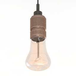 Lámpara de bombilla Diseño modelo 3d