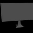 Eenvoudige monitor laag poly