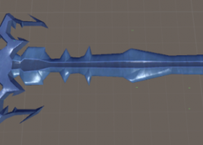 Weapon Fantasy Sword 3d model