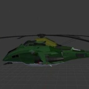 Sikorsky S76 Helicopter 3d-modell