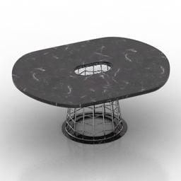 Olohuoneen erikoispöytä 3d-malli