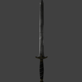 Starý 3D model meče