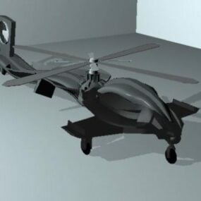 Multi Fuction Helicopter 3d model