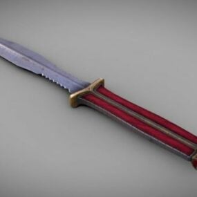 Small Knife Weapon 3d model
