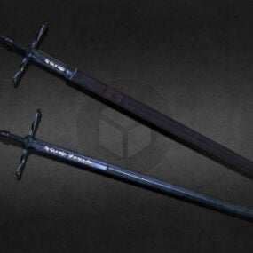 Attack Weapon Long Sword 3d model