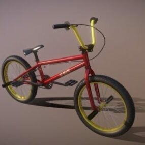 مدل سه بعدی دوچرخه Bmx