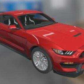 Ford Mustang bil 2015 3d-modell