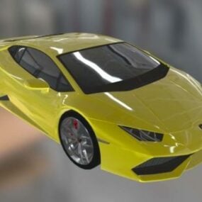 3d модель Lamborghini Huracan Super Car