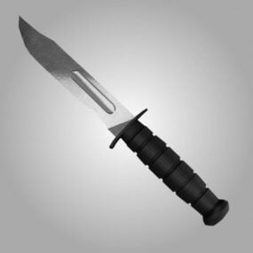 Army Knife Weapon 3d model