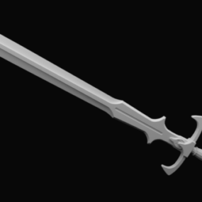游戏剑武器3d模型
