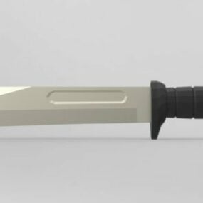游戏Karambit刀3d模型