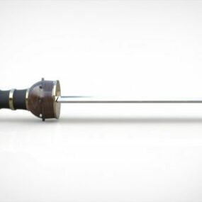 Arme à épée romaine Gladius modèle 3D