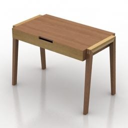 Living Room Table Desk Furniture 3d model