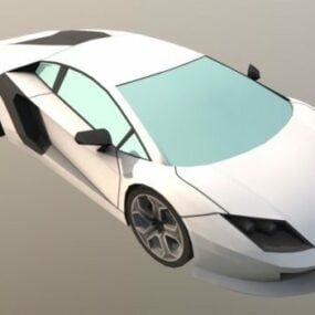 Αυτοκίνητο Lamborghini Aventador Concept τρισδιάστατο μοντέλο