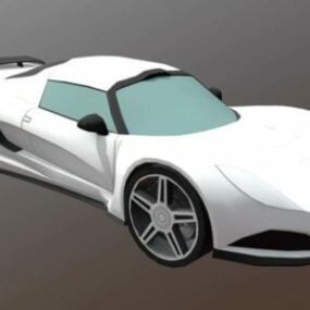 कार शेवरले कार्वेट डिज़ाइन 3डी मॉडल