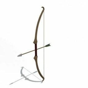 Bow With Arrow 3d model