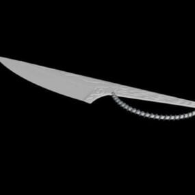 Slim Knife Weapon 3d model