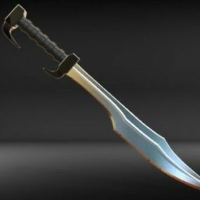 Krása útočný meč 3D model