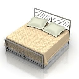 Hotel Bed 3d model