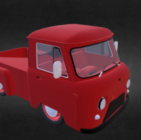 Uaz vrachtwagenvoertuig 3D-model
