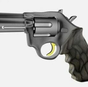 Weapon Small Revolver Gun 3d model