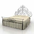 Classic Double Bed Metal Frame