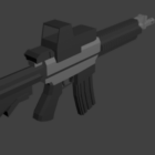 Pistol Senapang M4a1