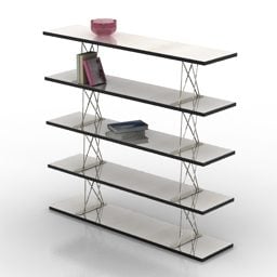 Glass Shelf For Home 3d model