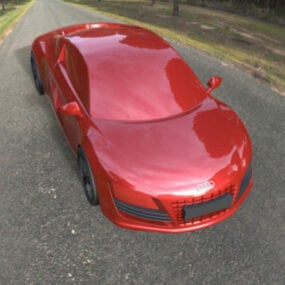 Araba Audi R8 Konsept 3D modeli