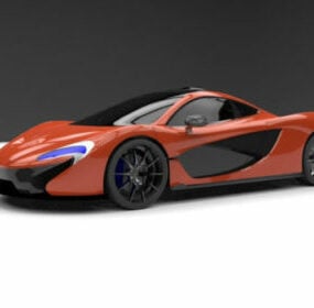 Model 1D samochodu sportowego McLaren P3