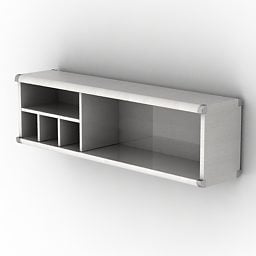 Simple Wall Shelf 3d model