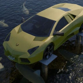 Lamborghini Car τρισδιάστατο μοντέλο